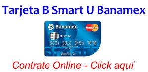 Tarjeta B Smart U Banamex Contratar Online
