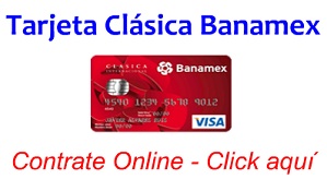 Tarjeta Clásica Banamex Contratar Online